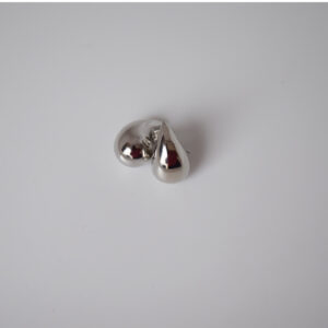 Aretes Gota Plateada