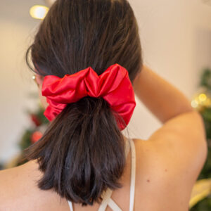 Scrunchie Roja Mediana